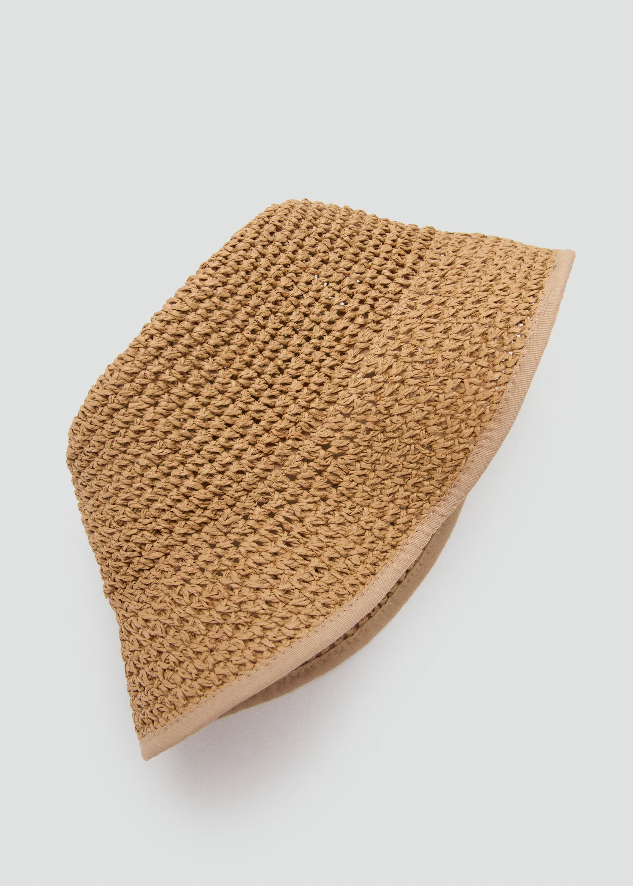 Natural fibre bucket hat - Image 2