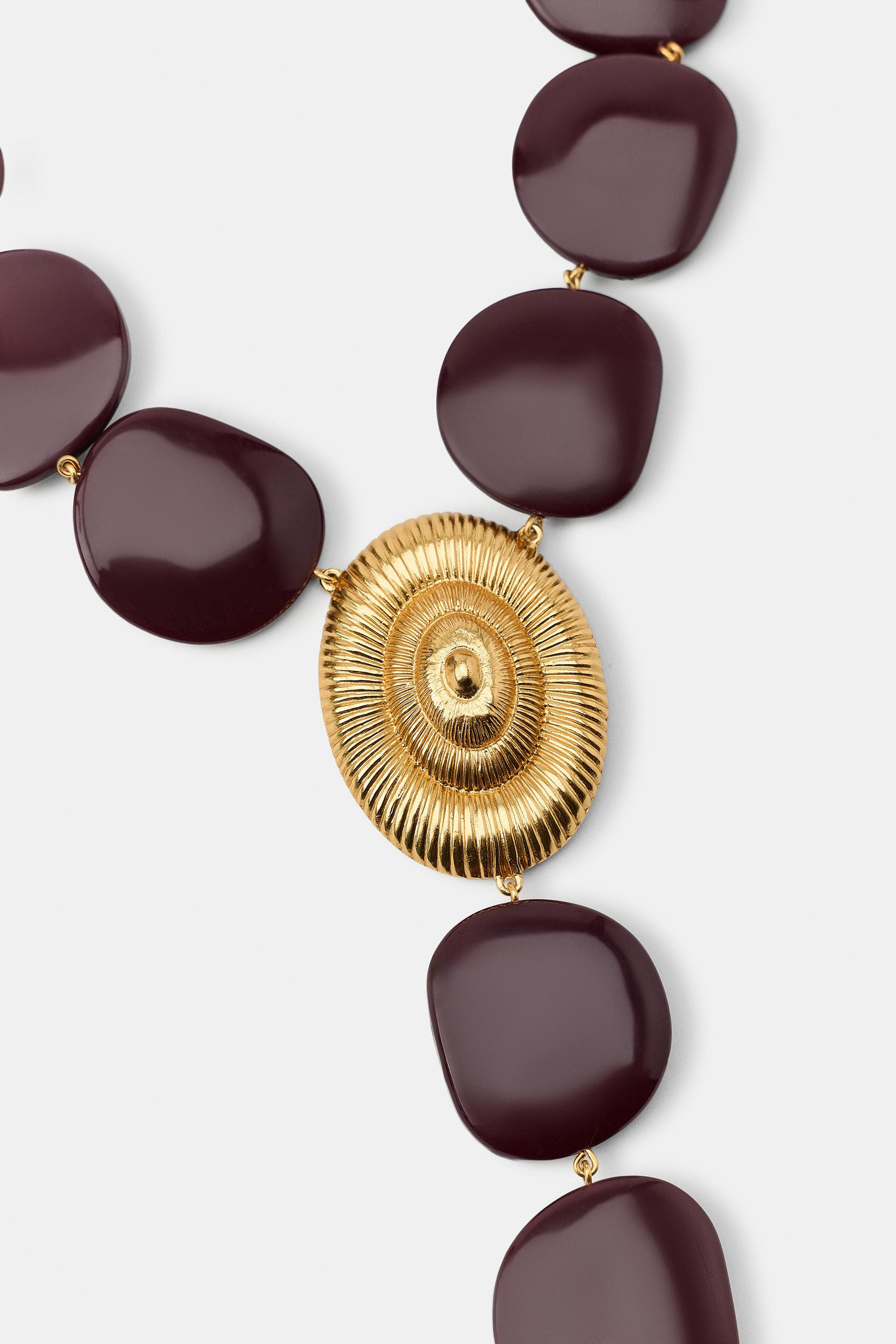 Shell Stone Necklace - Image 3